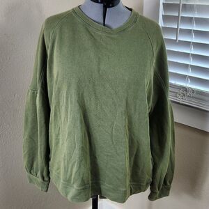 Whistles Sweater Size L Green NWT